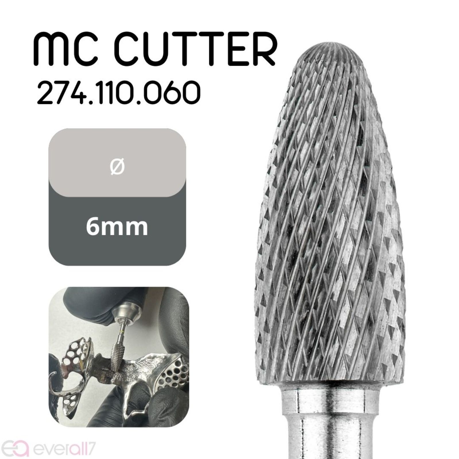 Фреза для металу 4SHINE MC Cutter 274.110.060