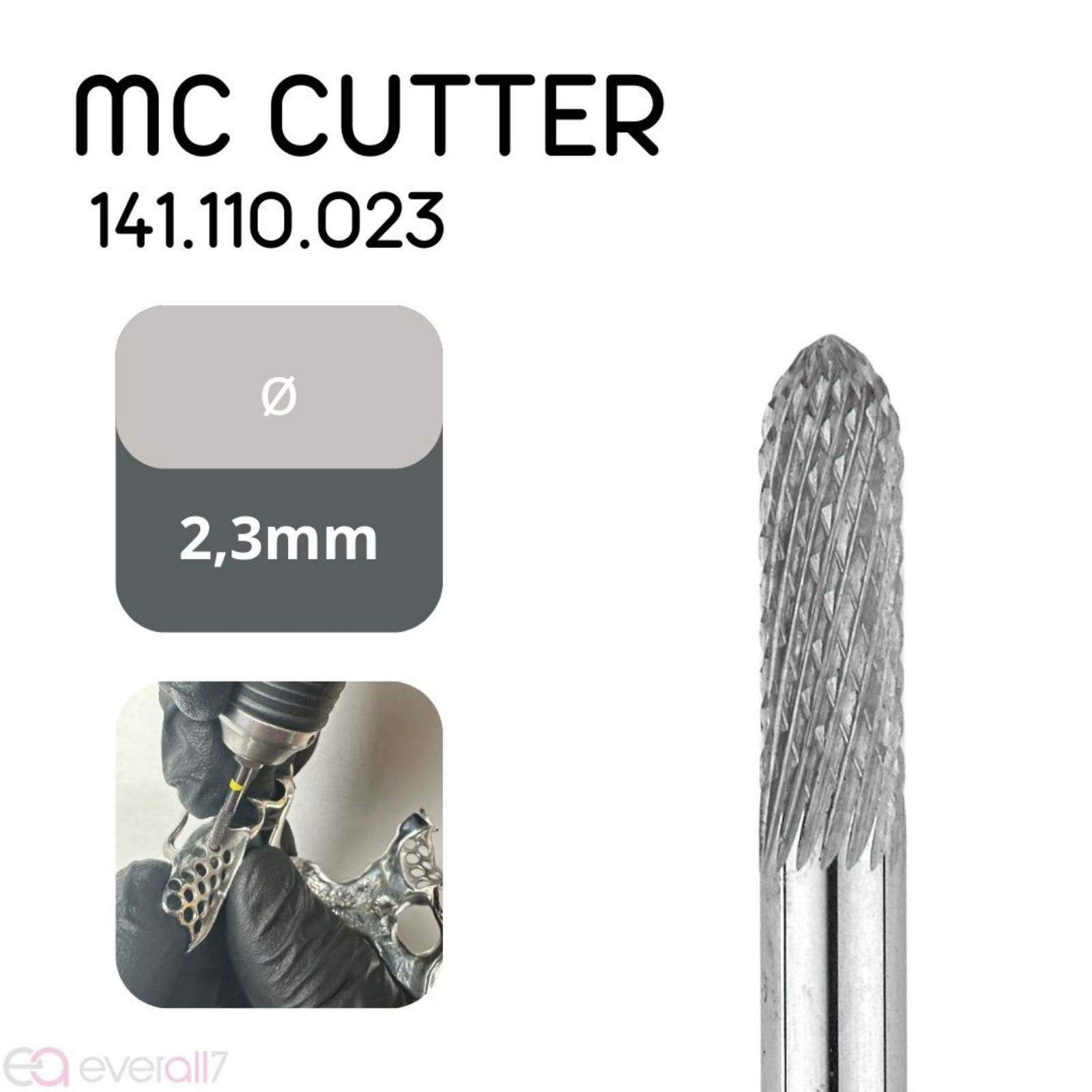 Фреза для металу 4SHINE MC Cutter 141.110.023