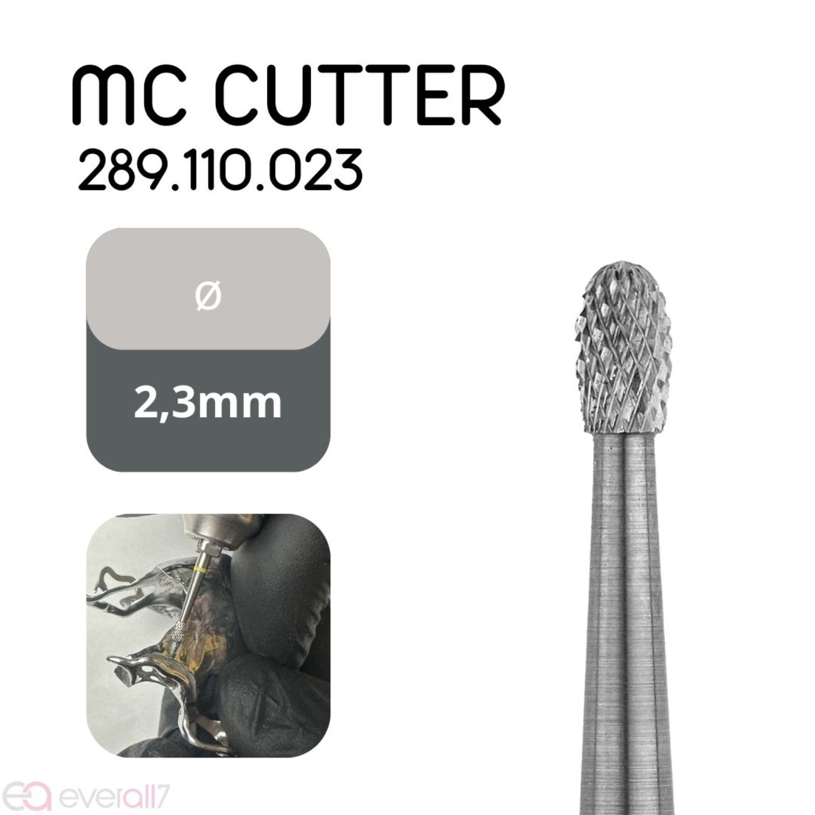 Фреза для металу 4SHINE MC Cutter 289.110.023