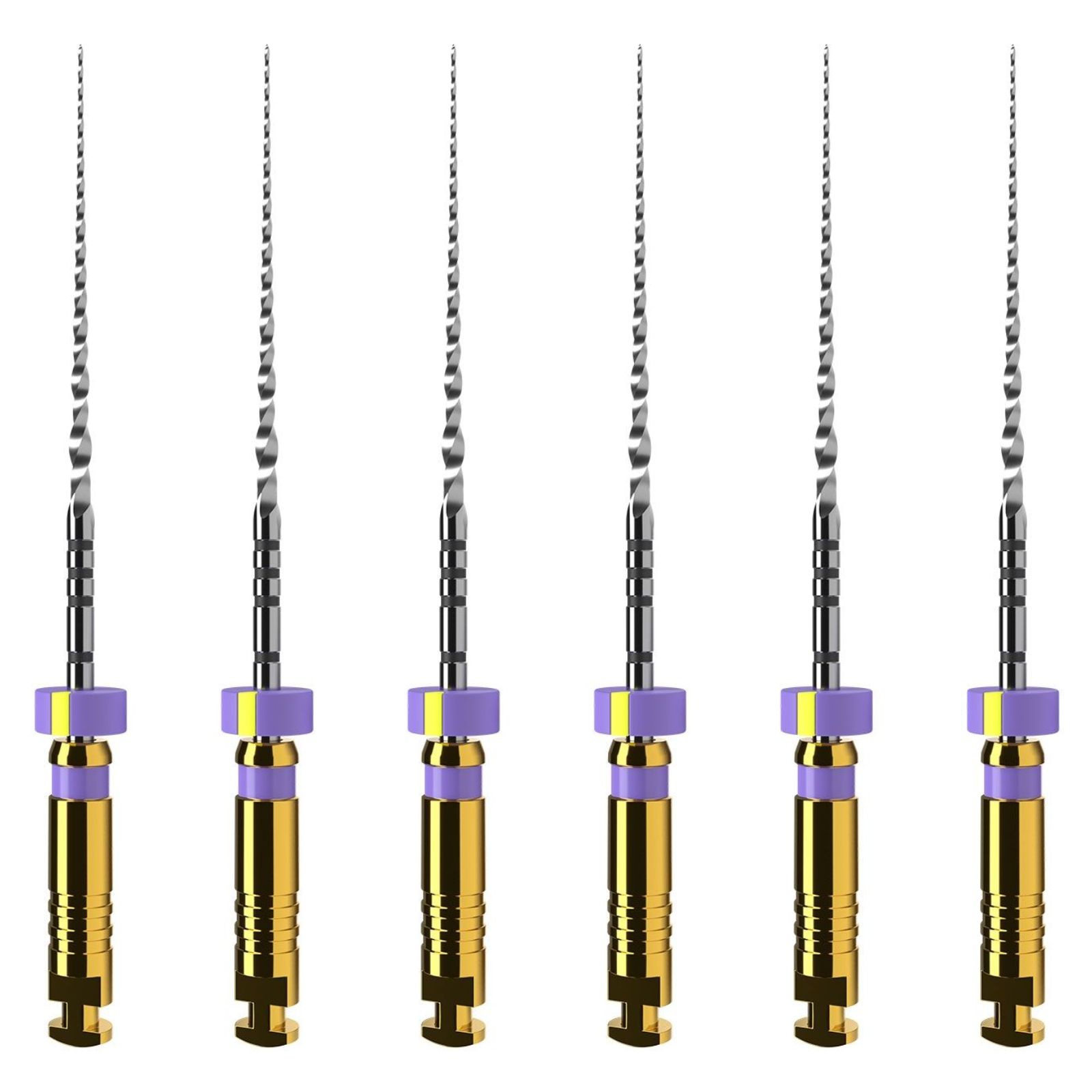 Машинні файли ProTaper Ultimate, Slider (016.002v), довжина 25 мм, блістер містить 6 файлів