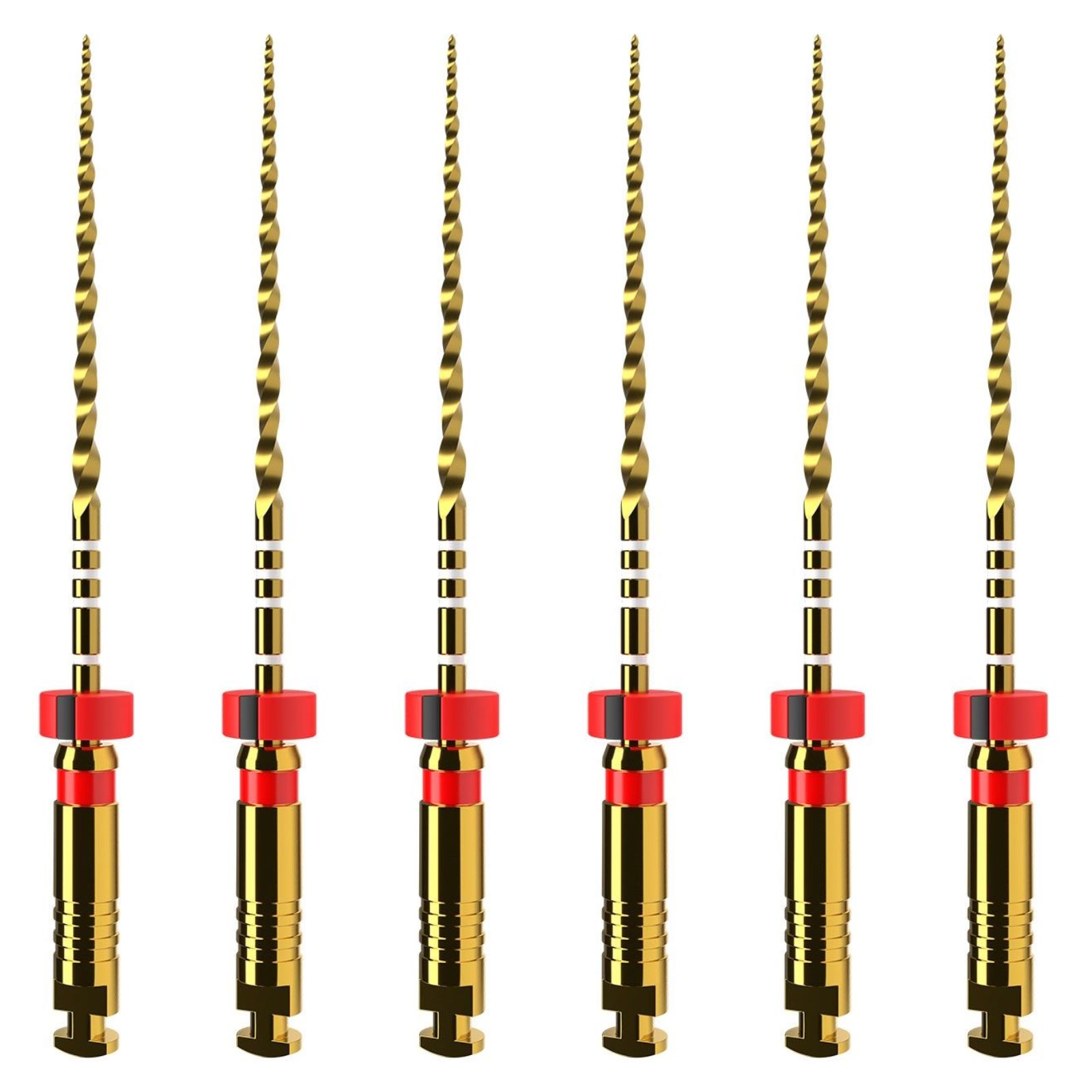 Машинні файли ProTaper Ultimate, F2 (025.008v), довжина 25 мм, блістер містить 6 файлів