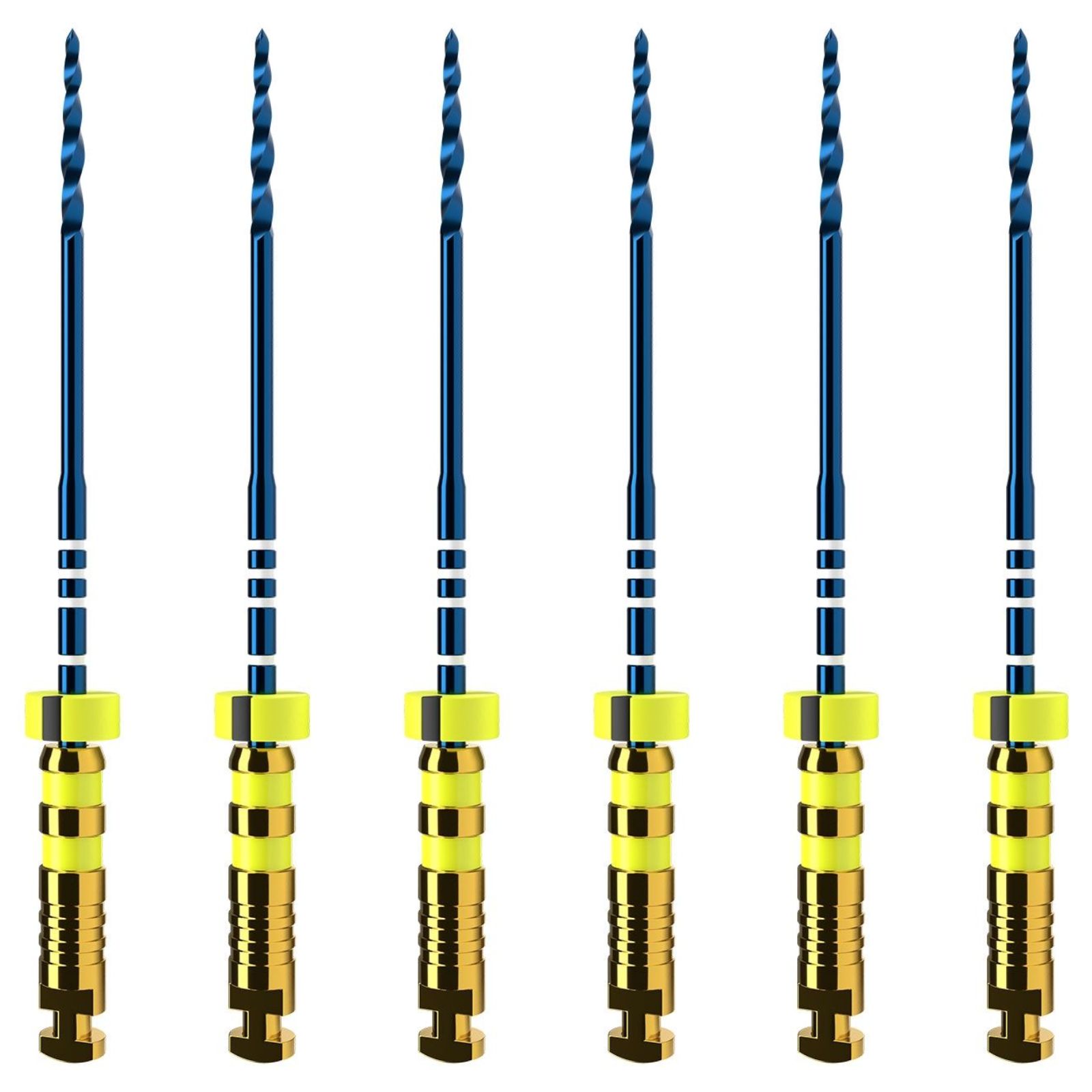 Машинні файли ProTaper Ultimate, FXL (050.010v), довжина 25 мм, блістер містить 6 файлів