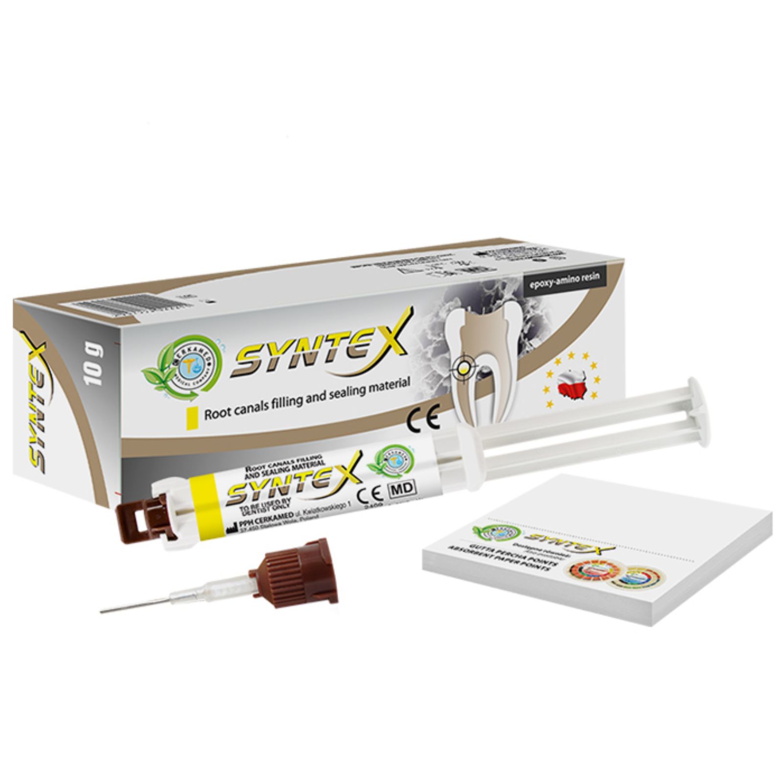 Syntex, матеріал для заповнення і герметизації кореневих каналів 10 гр