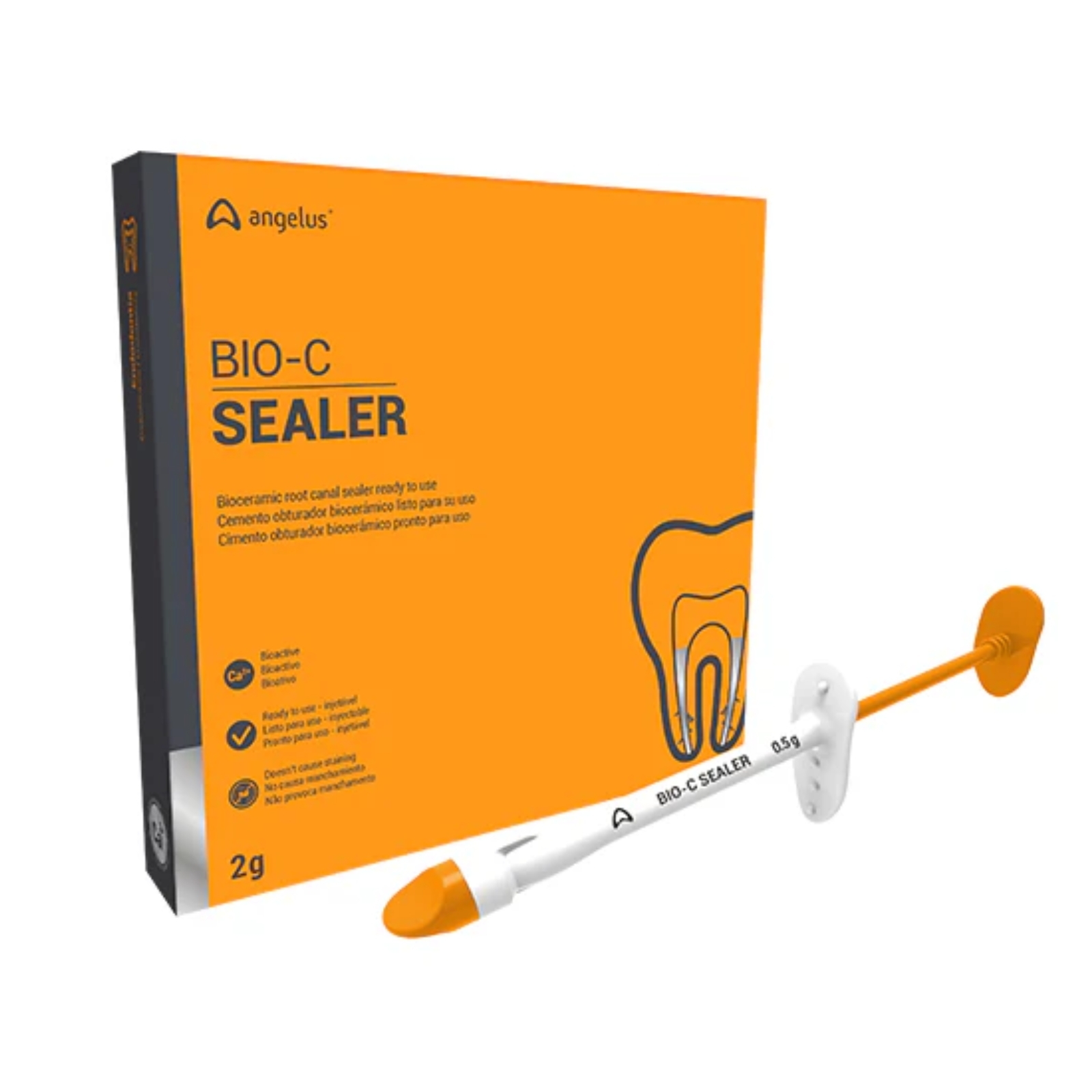Силер біокерамічний Angelus Bio-C Sealer, 2 г (4 шприци по 0,5 г)