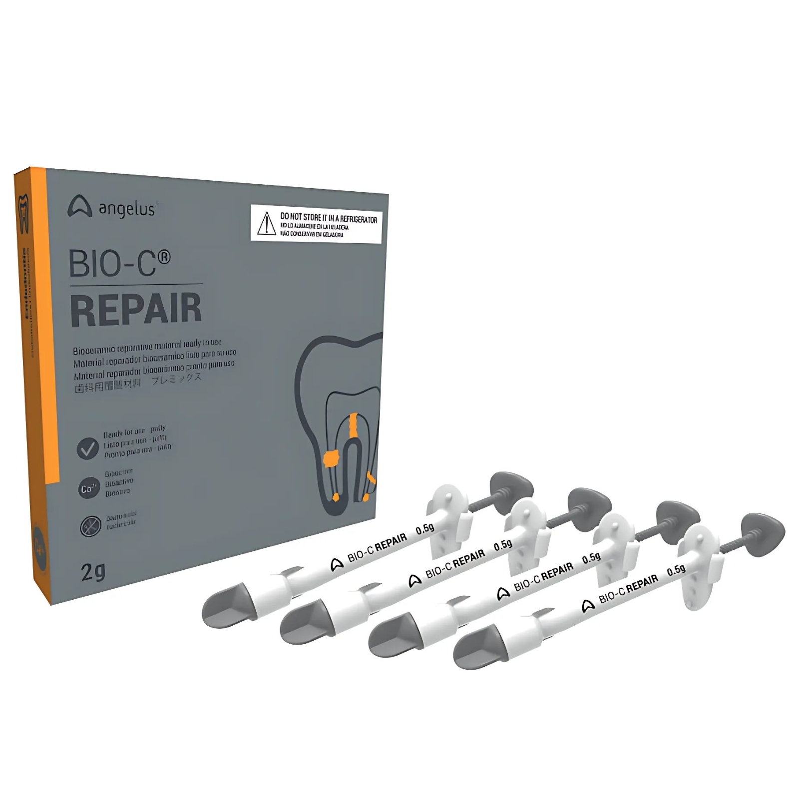 Цемент біокерамічний Angelus Bio-C Repair, відновлювальний, 2 г (4 шприци по 0.5 г)