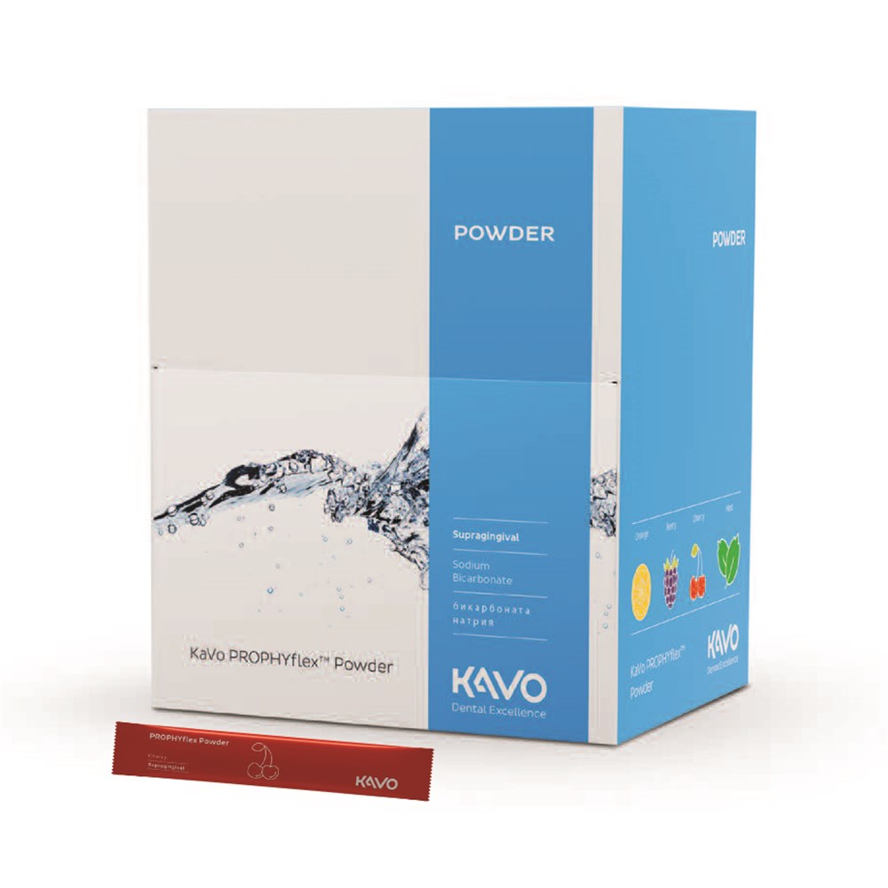 Порошок для професійної гігієни KaVo PROPHYflex Powder / бікарбонат натрію 60-70 мкм/ 15 г / стік / (в упаковці 80 стікерів)