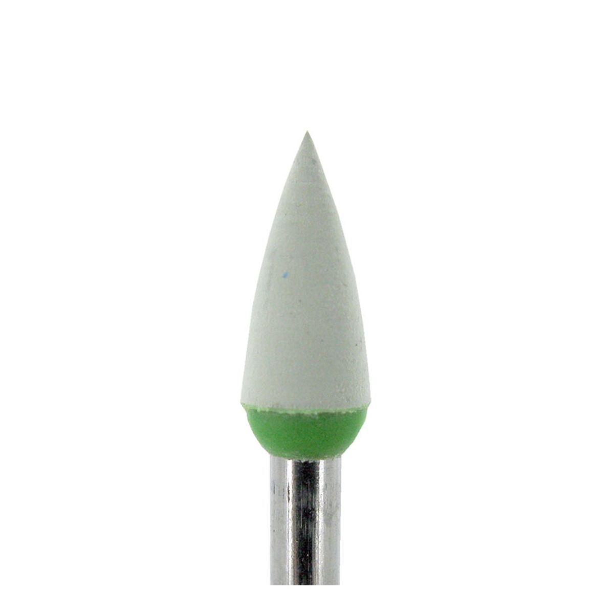 Гумка для полір.Zr  полум'я зелена Diamond Swivel Zir Gloss