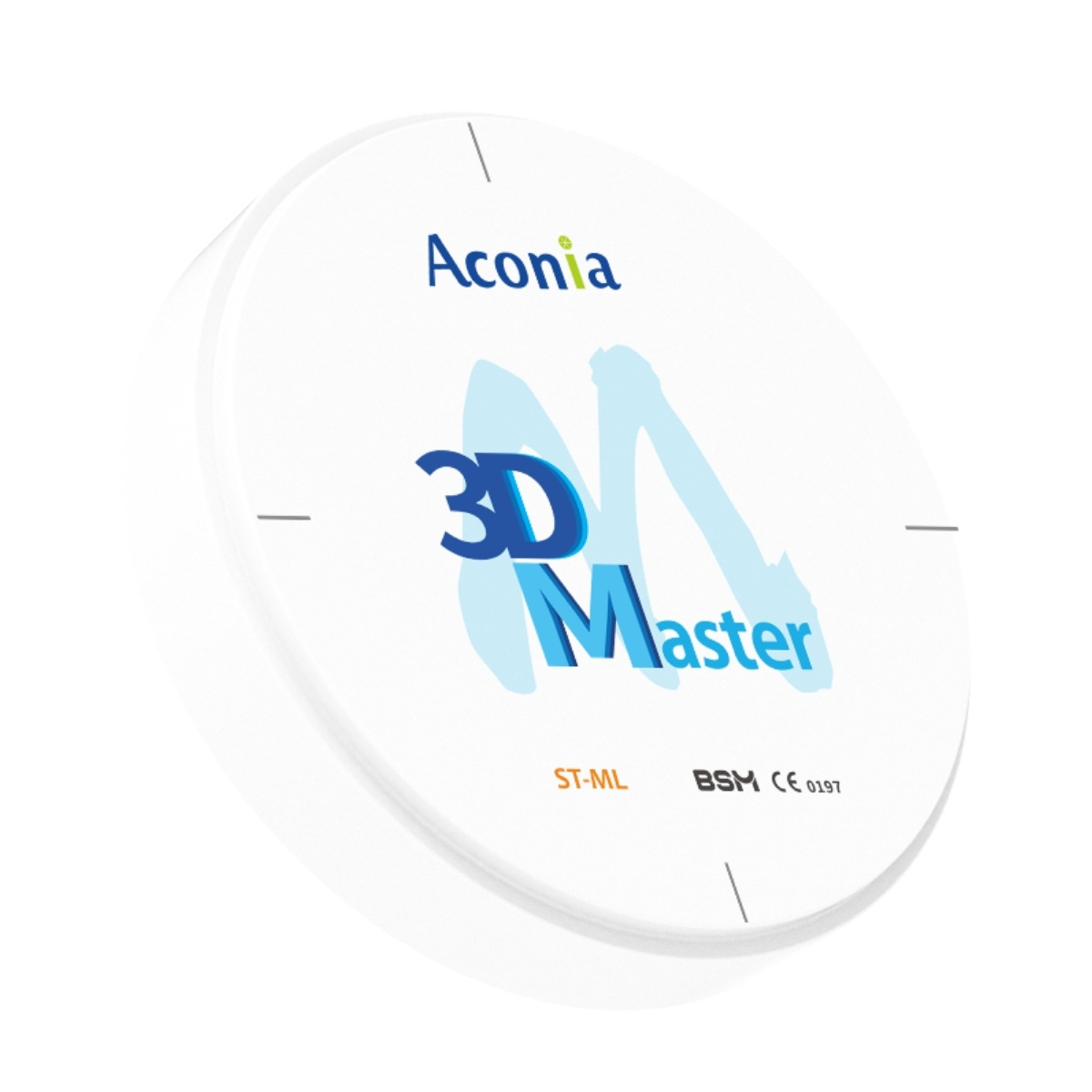 Диск цирконієвий Aconia 3D Master 98х12 мм, колір A2 - Фото 1 Диск цирконієвий Aconia 3D Master 98х12 мм, колір A2 - Фото 1