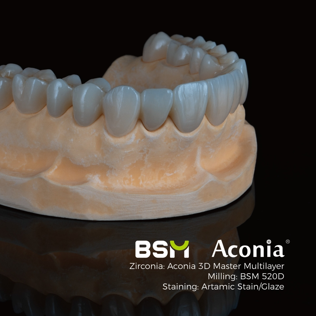 Диск цирконієвий Aconia 3D Master 98х12 мм, колір A2 - Фото 4