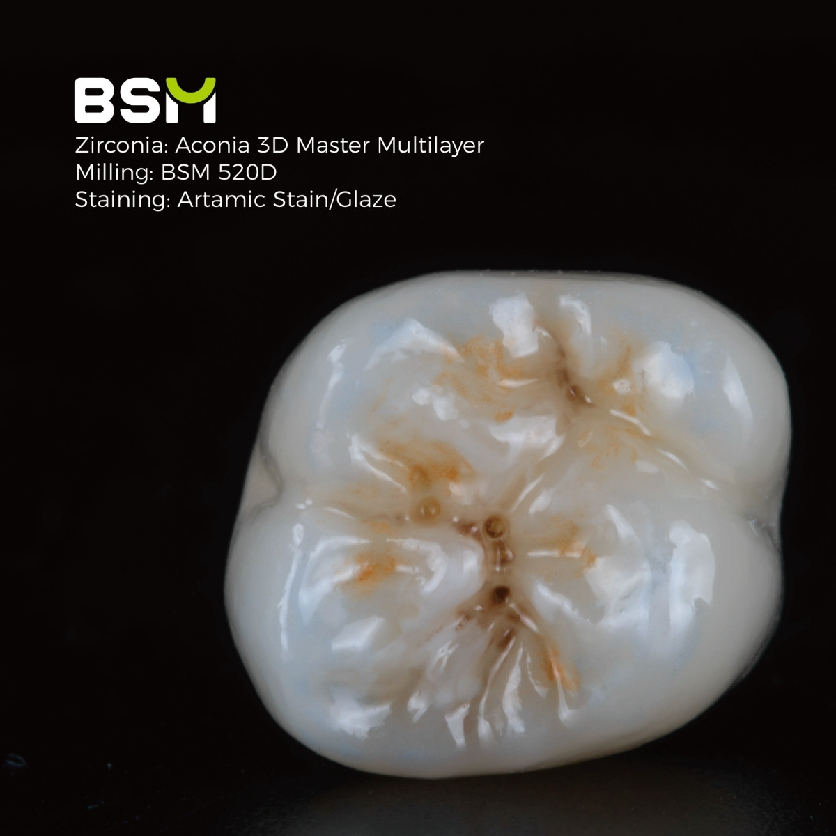 Диск цирконієвий Aconia 3D Master 98х12 мм, колір A2 - Фото 6
