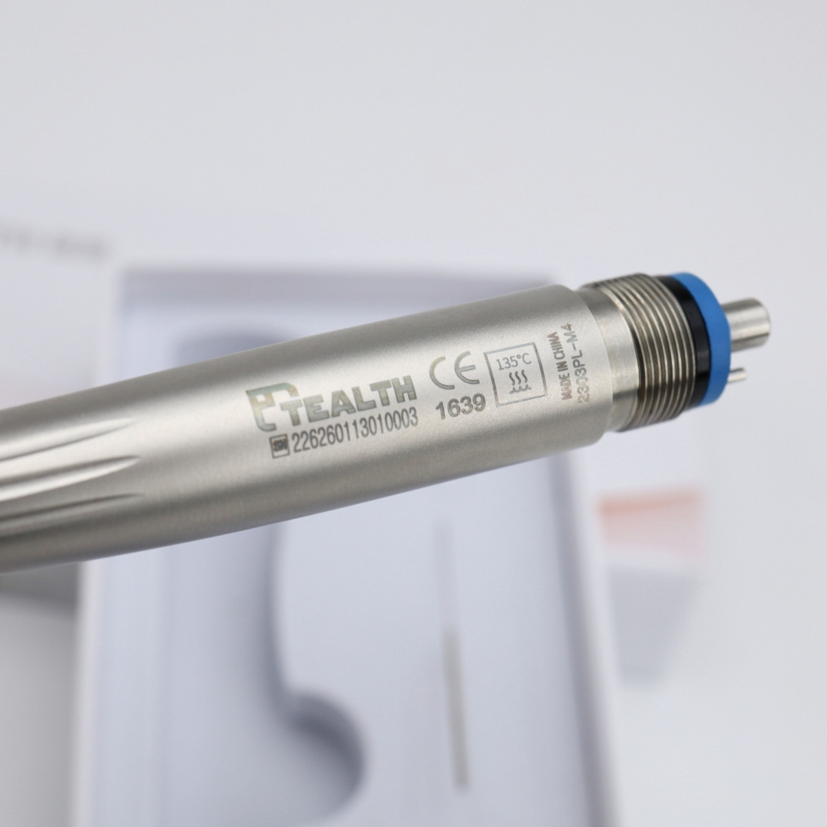 Наконечник турбінний CK-18Pro, LED, 4-точковий спрей, роз'єм M4, Tealth