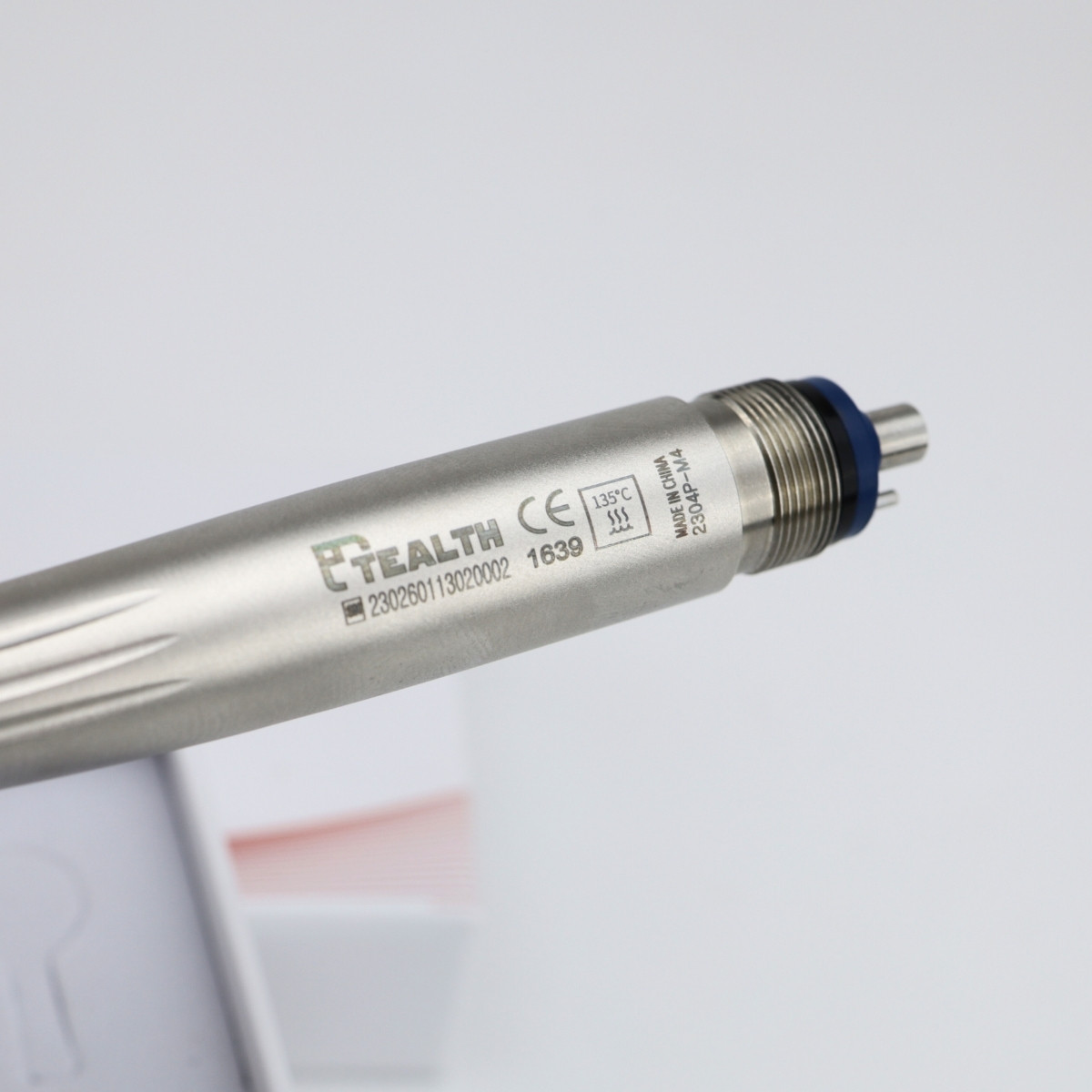 Наконечник турбінний CK-08Pro, без світла, 4-точковий спрей, роз'єм M4, Tealth