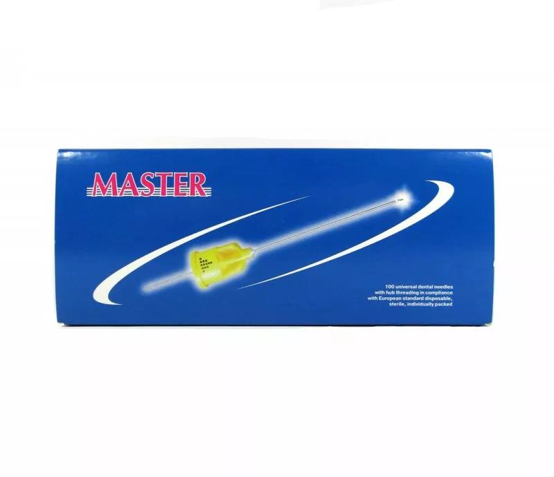 Голки карпульні Master 0.4×36 мм, 30G, короткі, 100 шт - Фото 2