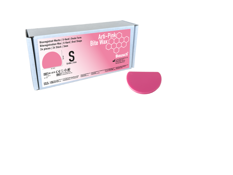 Віск для реєстрації прикусу Arti-Pink Bite Wax, овальний, 24 шт, рожевий - Фото 1 Віск для реєстрації прикусу Arti-Pink Bite Wax, овальний, 24 шт, рожевий - Фото 1