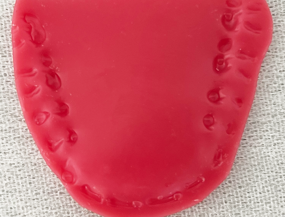 Віск для реєстрації прикусу Arti-Pink Bite Wax, овальний, 24 шт, рожевий - Фото 4
