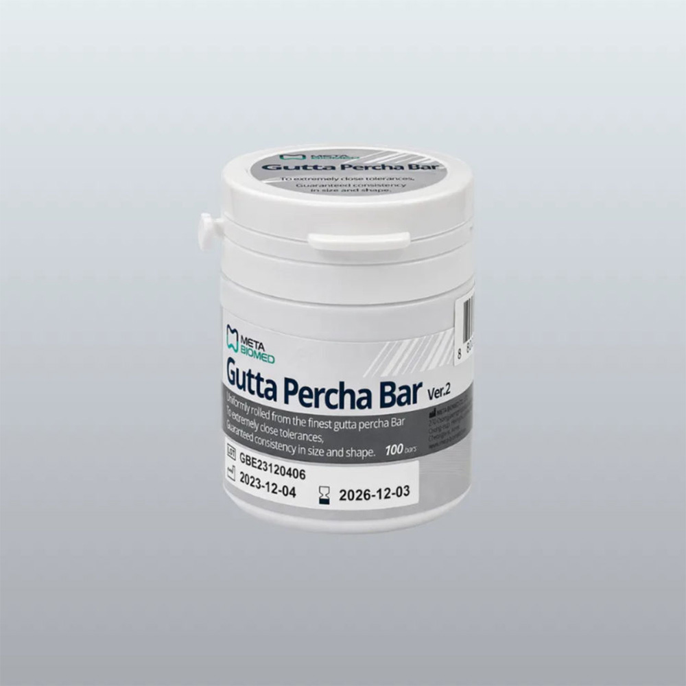 Гутаперча Meta гранульована, гутаперчеві валики (пелети), 100 шт /Gutta Percha Bar Plus, Meta Biomed
