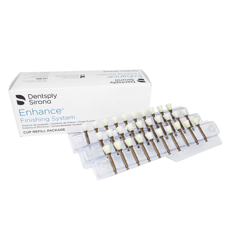 Полірувальні чашечки Enhance, 25 шт. з мандрелем, Dentsply Sirona Полірувальні чашечки Enhance, 25 шт. з мандрелем, Dentsply Sirona