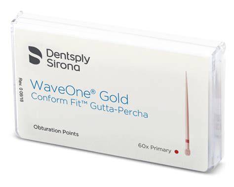 Гуттаперчеві штифти WaveOne Gold Conform Fit, 60 шт., Dentsply Sirona